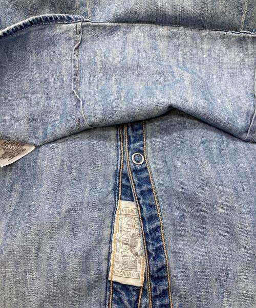 RRL（ダブルアールエル）RRL (ダブルアールエル) デニムウエスタンシャツ/ダブルアールエル インディゴ サイズ:2の古着・服飾アイテム