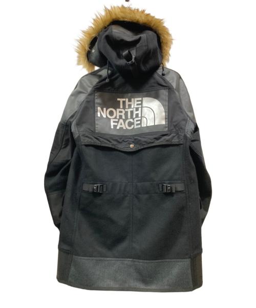 THE NORTH FACE（ザ ノース フェイス）THE NORTH FACE (ザ ノース フェイス) COMME des GARCONS JUNYA WATANABE MAN (コムデギャルソンジュンヤワタナベマン) ウールツイルフラノDAFFLEBAG リメイク ブラック サイズ:Lの古着・服飾アイテム