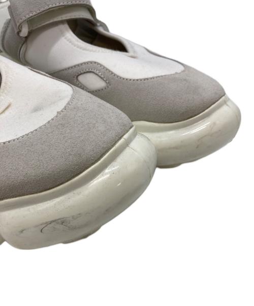 MIKIO SAKABE grounds（ミキオサカベ グラウンズ）MIKIO SAKABE grounds (ミキオサカベ グラウンズ) メリージェーンスニーカー ホワイト サイズ:27.5cmの古着・服飾アイテム