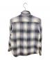 Ron Herman (ロンハーマン) Brushed Plaid shirt　ロンハーマン　3420700125 1071 グレー×パープル サイズ:S：6000円