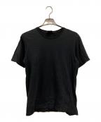GUCCIグッチ）の古着「バックGGロゴTシャツ」｜ブラック