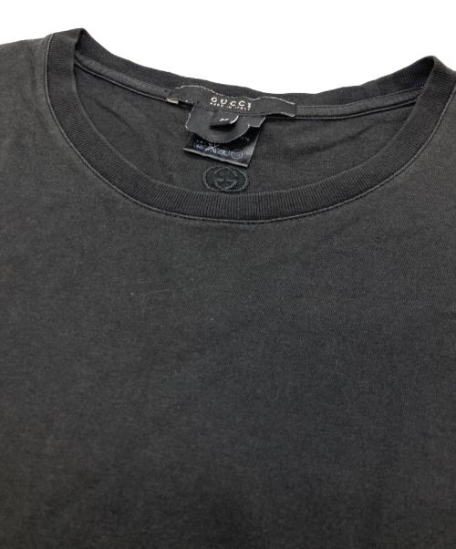GUCCI（グッチ）GUCCI (グッチ) バックGGロゴTシャツ ブラック サイズ:Mの古着・服飾アイテム