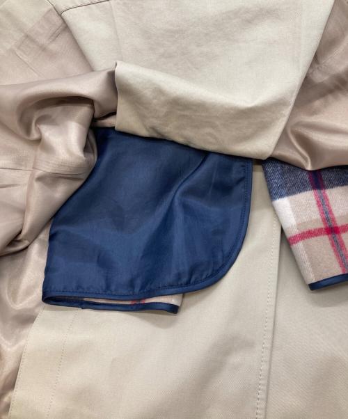 MACKINTOSH PHILOSOPHY（マッキントッシュ フィロソフィー）MACKINTOSH PHILOSOPHY (マッキントッシュ フィロソフィー) ライナー付トレンチコート/マッキントッシュ フィロソフィー/H5A02-820-40 ベージュ サイズ:38の古着・服飾アイテム