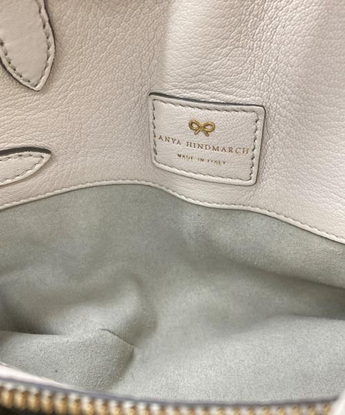 ANYA HINDMARCH（アニヤ・ハインドマーチ）ANYA HINDMARCH (アニヤハインドマーチ) スモールウィルソン2WAYバッグ/アニヤハインドマーチ ホワイトの古着・服飾アイテム