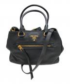 PRADAプラダ）の古着「2WAYバッグ/プラダ/1BG044/222」｜ブラック