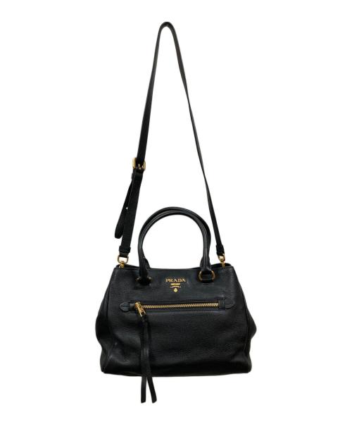PRADA（プラダ）PRADA (プラダ) 2WAYバッグ/プラダ/1BG044/222 ブラックの古着・服飾アイテム