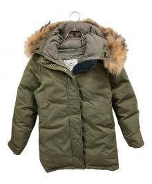 Pyrenex（ピレネックス）の古着「BORDEAUXダウンジャケット/ピレネックス/CFU261800021」｜カーキ