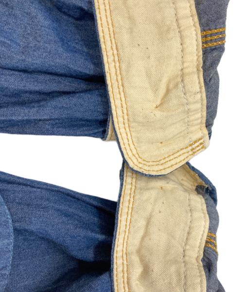 TOBILA（トビラ）TOBILA (トビラ) AOZORA (アオゾラブルーヘブン) 刺繍カバーオール/トビラ/アオゾラブルーヘブン インディゴ サイズ:Ｌの古着・服飾アイテム