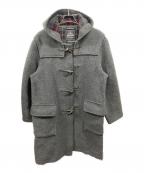 GLOVER ALLグローバーオール）の古着「フーデットダッフルコート/グローバーオール/英国製」｜グレー