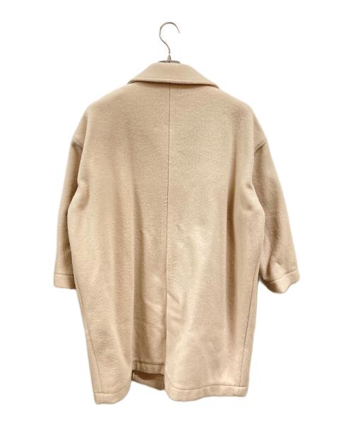 休日と詩（キュウジツトウタ）休日と詩 (キュウジツトウタ) ウールダッフルコート/キュウジツトウタ/portom19132 ベージュ サイズ:Freeの古着・服飾アイテム