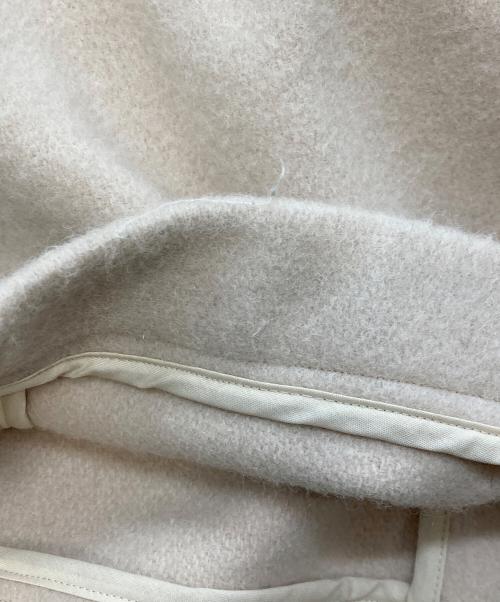 休日と詩（キュウジツトウタ）休日と詩 (キュウジツトウタ) ウールダッフルコート/キュウジツトウタ/portom19132 ベージュ サイズ:Freeの古着・服飾アイテム