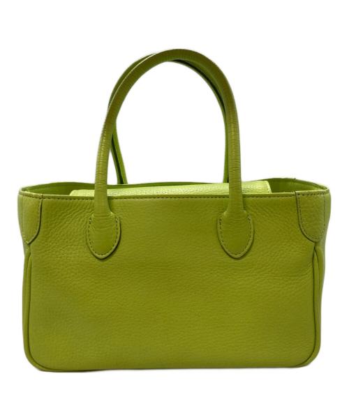 A.D.M.J.（エーディーエムジェイ）A.D.M.J. (エーディーエムジェイ) ハンドバッグ グリーンの古着・服飾アイテム