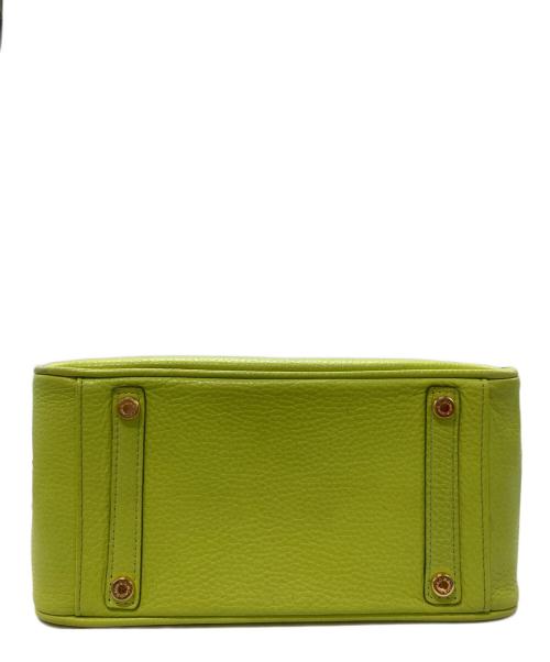 A.D.M.J.（エーディーエムジェイ）A.D.M.J. (エーディーエムジェイ) ハンドバッグ グリーンの古着・服飾アイテム