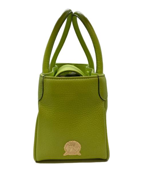 A.D.M.J.（エーディーエムジェイ）A.D.M.J. (エーディーエムジェイ) ハンドバッグ グリーンの古着・服飾アイテム