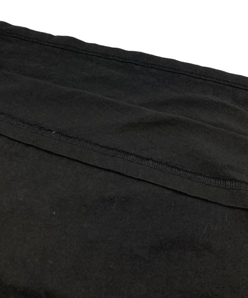 Maison Margiela（メゾンマルジェラ）Maison Margiela (メゾンマルジェラ) VネックエイズTシャツ ブラック×ブルー サイズ:Ｍの古着・服飾アイテム