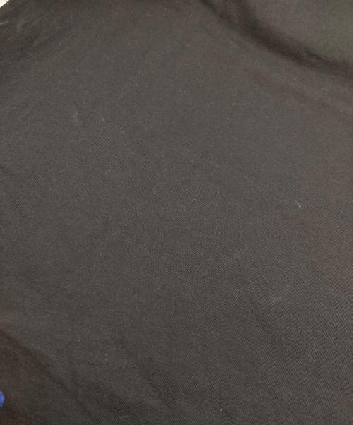 Maison Margiela（メゾンマルジェラ）Maison Margiela (メゾンマルジェラ) VネックエイズTシャツ ブラック×ブルー サイズ:Ｍの古着・服飾アイテム