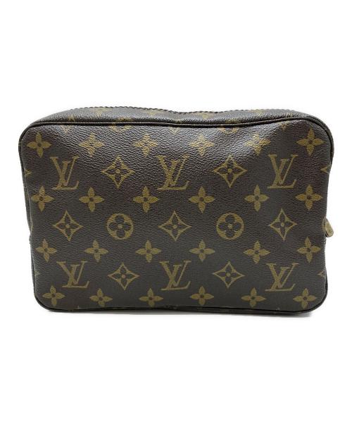 LOUIS VUITTON（ルイ ヴィトン）LOUIS VUITTON (ルイ ヴィトン) コスメポーチ(トゥルーストワレット23) ブラウンの古着・服飾アイテム
