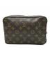 LOUIS VUITTON（ルイ ヴィトン）の古着「コスメポーチ(トゥルーストワレット23)」｜ブラウン