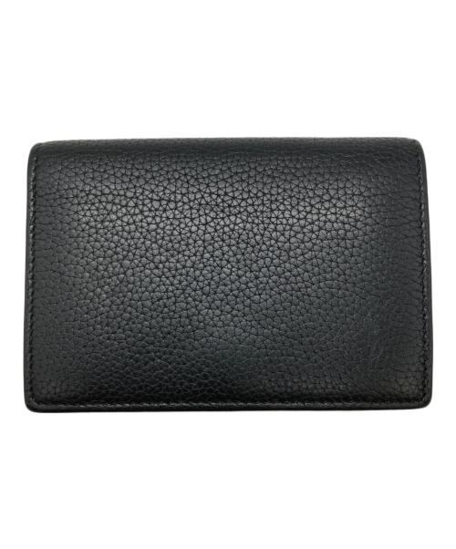 Saint Laurent Paris（サンローランパリ）Saint Laurent Paris (サンローランパリ) カサンドラロゴカードケース ブラックの古着・服飾アイテム
