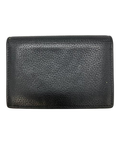 Saint Laurent Paris（サンローランパリ）Saint Laurent Paris (サンローランパリ) カサンドラロゴカードケース ブラックの古着・服飾アイテム