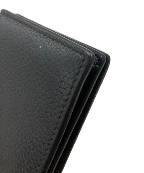 Saint Laurent Paris（サンローランパリ）Saint Laurent Paris (サンローランパリ) カサンドラロゴカードケース ブラックの古着・服飾アイテム