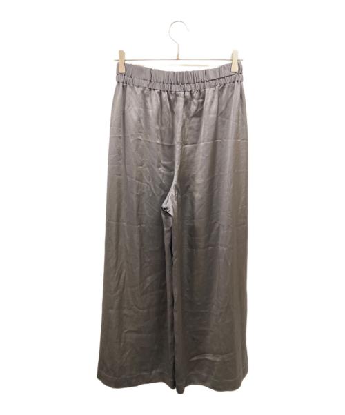 SACRA（サクラ）SACRA (サクラ) TRIACE SATIN PANTS/サクラ/124214112 グレー サイズ:38の古着・服飾アイテム
