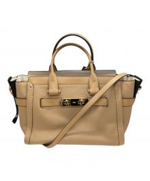 COACH（コーチ）の古着「スワッガー27 ショルダーバッグ/コーチ/34420P」｜ベージュ