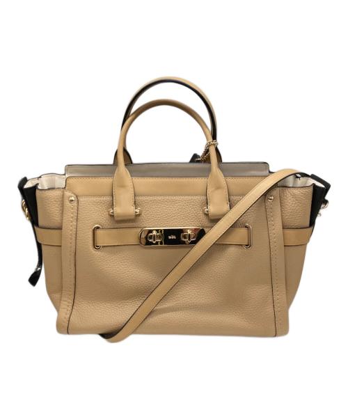 COACH（コーチ）COACH (コーチ) スワッガー27 ショルダーバッグ/コーチ/34420P ベージュの古着・服飾アイテム