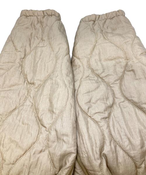 HeRIN.CYE（ヘリンドットサイ）HeRIN.CYE (ヘリンドットサイ) Vest layered blouson/ヘリンドットサイ/530FAM30-0090 ベージュ サイズ:Freeの古着・服飾アイテム