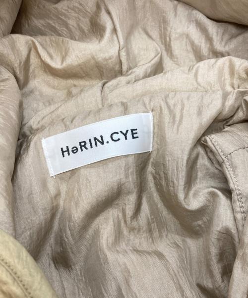 HeRIN.CYE（ヘリンドットサイ）HeRIN.CYE (ヘリンドットサイ) Vest layered blouson/ヘリンドットサイ/530FAM30-0090 ベージュ サイズ:Freeの古着・服飾アイテム