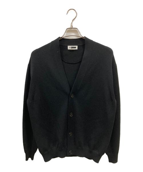 H BEAUTY&YOUTH（エイチ ビューティー&ユース）H BEAUTY&YOUTH (エイチ ビューティー&ユース) SOLID WOOL 9GAUGE V CARDIGAN/エイチ ビューティー&ユース/1228-106-0648 ブラック サイズ:Sの古着・服飾アイテム