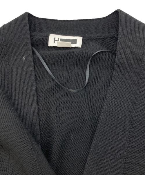 H BEAUTY&YOUTH（エイチ ビューティー&ユース）H BEAUTY&YOUTH (エイチ ビューティー&ユース) SOLID WOOL 9GAUGE V CARDIGAN/エイチ ビューティー&ユース/1228-106-0648 ブラック サイズ:Sの古着・服飾アイテム