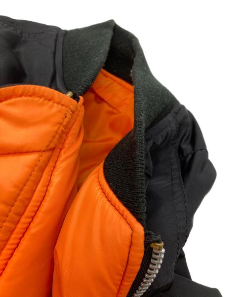 ALPHA（アルファ）ALPHA (アルファ) MA-1ジャケット/アルファ/0615-00-573-8337 ブラック サイズ:Ｌの古着・服飾アイテム