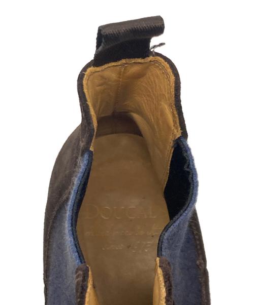 DOUCAL'S（デュカルス）DOUCAL'S (デュカルス) サイドゴアスウェードブーツ/デュカルス ブラウン サイズ:38 1/2の古着・服飾アイテム