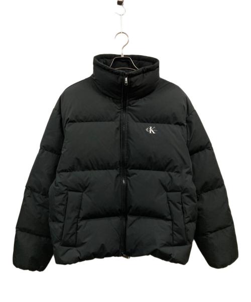 Calvin Klein（カルバンクライン）Calvin Klein (カルバンクライン) RELAXED FIT DOWN PUFFER JACKET/J400477/カルバンクライン ブラック サイズ:Ⅼの古着・服飾アイテム
