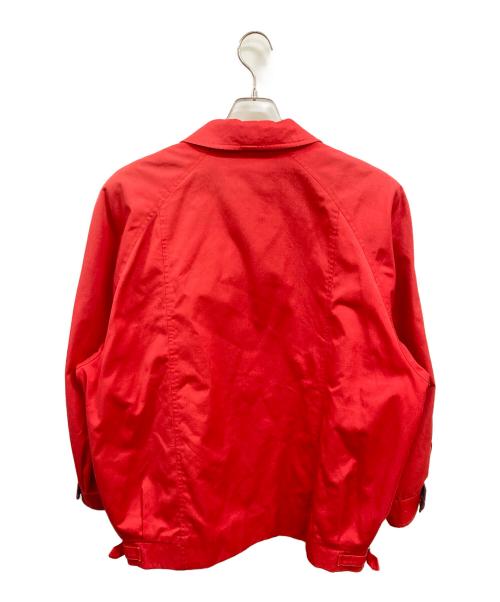 Burberry's（バーバリー）Burberry's (バーバリーズ) 裏チェックスイングトップ　バーバリーズ　 レッド サイズ:表記なしの古着・服飾アイテム