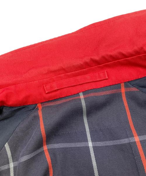 Burberry's（バーバリー）Burberry's (バーバリーズ) 裏チェックスイングトップ　バーバリーズ　 レッド サイズ:表記なしの古着・服飾アイテム