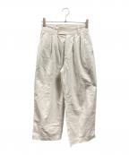 45Rフォーティファイブ・アール）の古着「おこめチノのシャルロットバギー/フォーティファイブ・アール/60960173」｜ホワイト