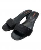 PRADA SPORTSプラダスポーツ）の古着「ミュール」｜ブラック