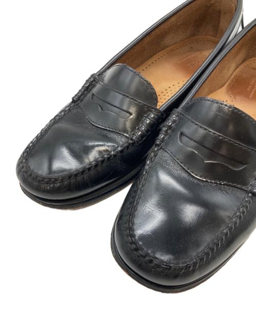 Weejuns（ウィージャン）Weejuns (ウィージャン) G.H.BASS (ジーエイチバス) コインローファー ブラック サイズ:6の古着・服飾アイテム