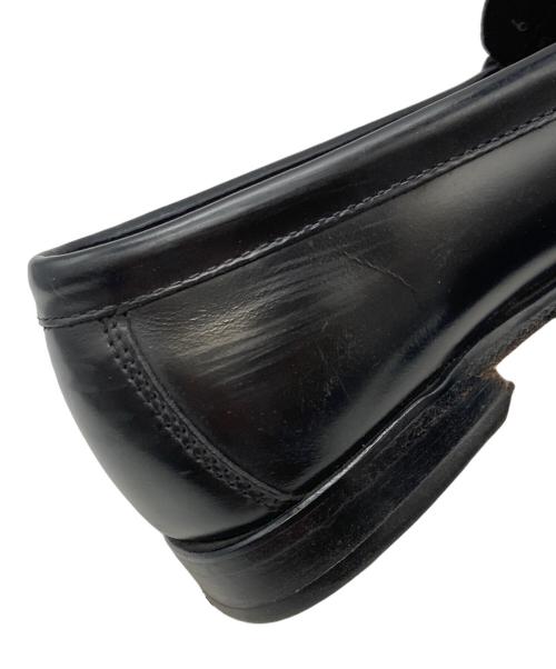 Weejuns（ウィージャン）Weejuns (ウィージャン) G.H.BASS (ジーエイチバス) コインローファー ブラック サイズ:6の古着・服飾アイテム