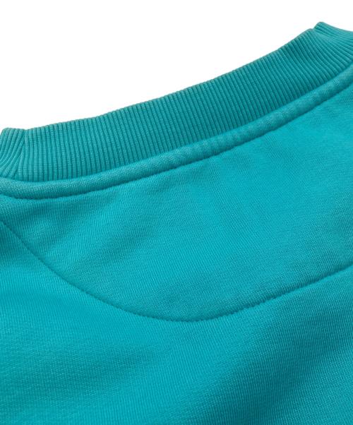 BURBERRY LONDON（バーバリーロンドン）BURBERRY LONDON (バーバリーロンドン) 刺繍ロゴスウェット/バーバリーロンドン ブルー サイズ:XSの古着・服飾アイテム