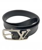 LOUIS VUITTONルイ ヴィトン）の古着「ベルト/ルイ ヴィトン/M6057/ダミエ・グラフィット/サンチュール・ネオグラム」｜ブラック