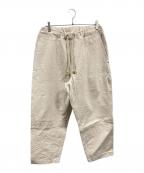 oddmentオッドメント）の古着「イージーコットンパンツ/オッドメント」｜アイボリー