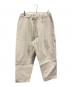 oddment（オッドメント）の古着「イージーコットンパンツ/オッドメント」｜アイボリー