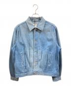 AURALEEオーラリー）の古着「Selvedge Faded Light Denim Blouson/オーラリー/A25SB01DE/25SS」｜インディゴ