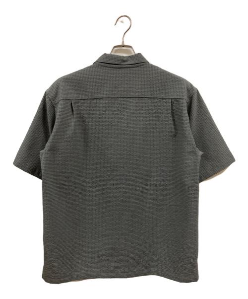 THE NORTH FACE（ザ ノース フェイス）THE NORTH FACE (ザ ノース フェイス) ショートスリーブシアサッカーベントメッシュシャツ グリーン サイズ:Mの古着・服飾アイテム