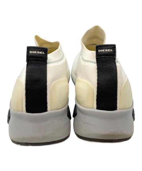 DIESEL（ディーゼル）DIESEL (ディーゼル) ローカットスニーカー/ディーゼル/Y02054P2637 T1015 アイボリー サイズ:27cmの古着・服飾アイテム