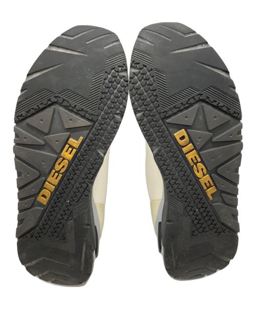 DIESEL（ディーゼル）DIESEL (ディーゼル) ローカットスニーカー/ディーゼル/Y02054P2637 T1015 アイボリー サイズ:27cmの古着・服飾アイテム