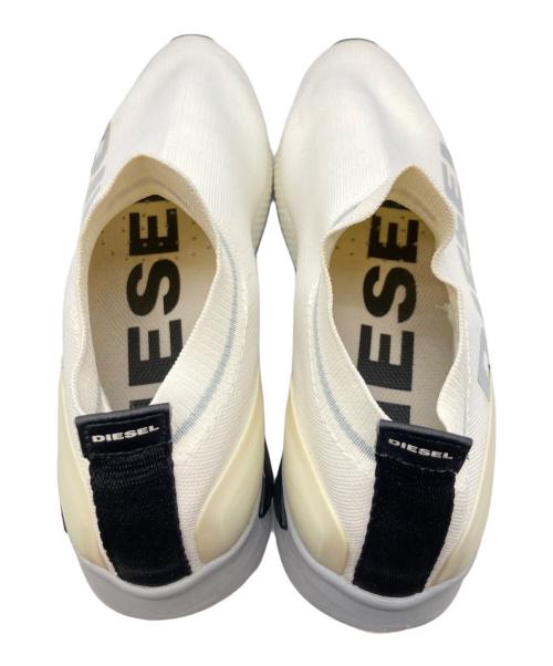 DIESEL（ディーゼル）DIESEL (ディーゼル) ローカットスニーカー/ディーゼル/Y02054P2637 T1015 アイボリー サイズ:27cmの古着・服飾アイテム